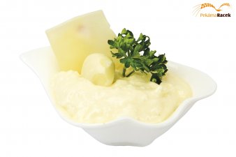 Česnekovo-sýrová pomazánka